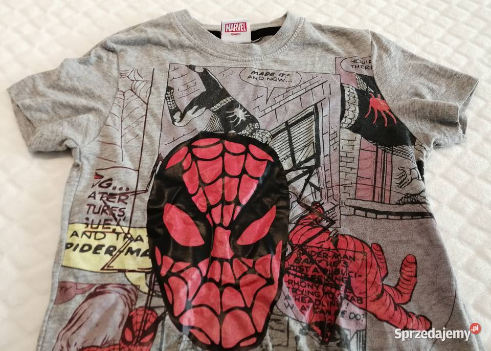 Koszulka krótki rękaw SpiderMan 9298 Marvel śląskie Czeladź sprzedam