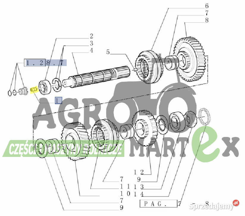 5166038 5180851 RURKA 10mm CNH Pozostałe Wichrów