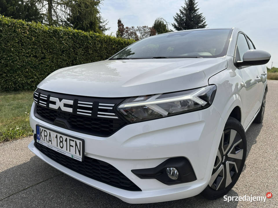Dacia Sandero Przebieg 16 2024r Nowa OKAZJA III ABS Słomniki