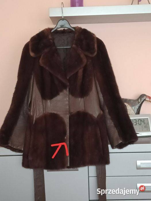 Futro kurtka skóra i Norki