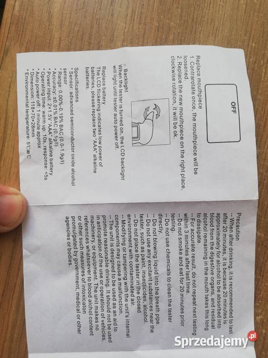 Alkomat mazowieckie Warszawa sprzedam