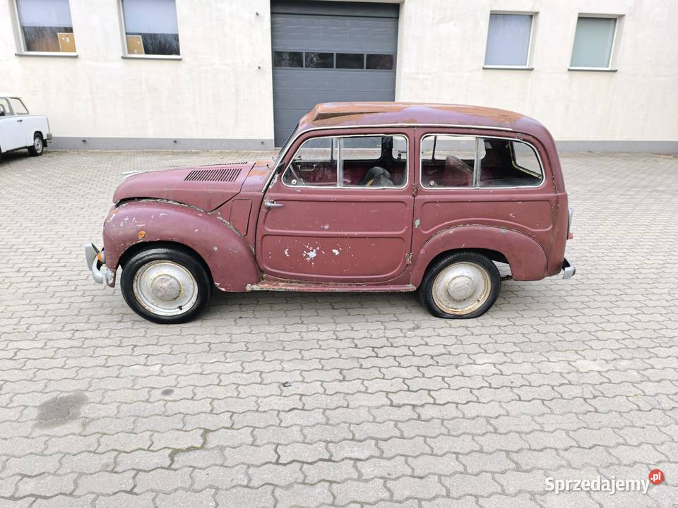 Fiat 500C Topolino Belvedere Projekt do łódzkie