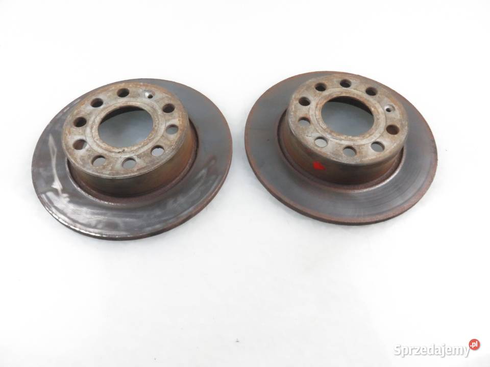 2X TARCZA HAMULCOWA TYŁ AUDI A3 8P 20 FSI 255MM