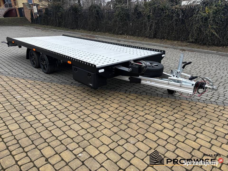 Przyczepa aluminiowa Blackline PRO 45m x 21m
