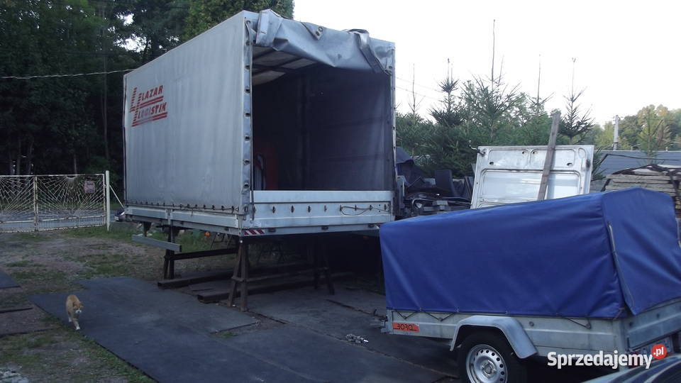 plandeka plus stelaz fiat ducato citroen jumper śląskie Łaziska Górne
