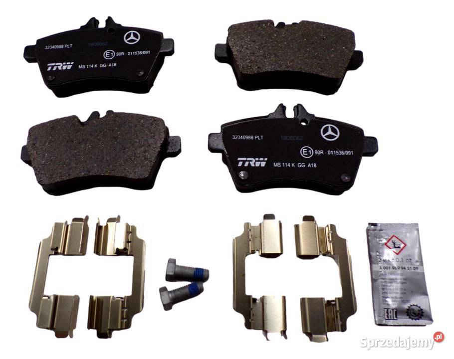 MERCEDES W169 W245 Klocki hamulcowe przod OE Ruda Śląska