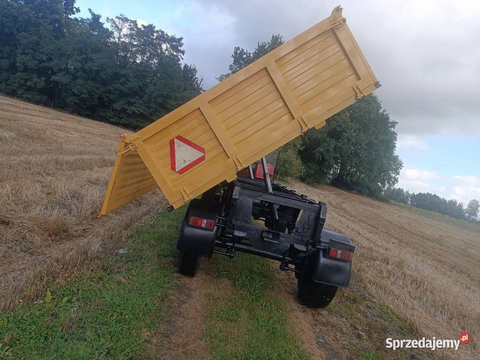 Przyczepa Wywrotka Welger DK 180 Wywrotka 18T nieuszkodzony Przyczepy rolnicze Szczytniki sprzedam