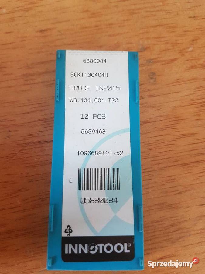 Płytka skrawająca INNOTOL BCKT130404R IN2015 Gliwice sprzedam