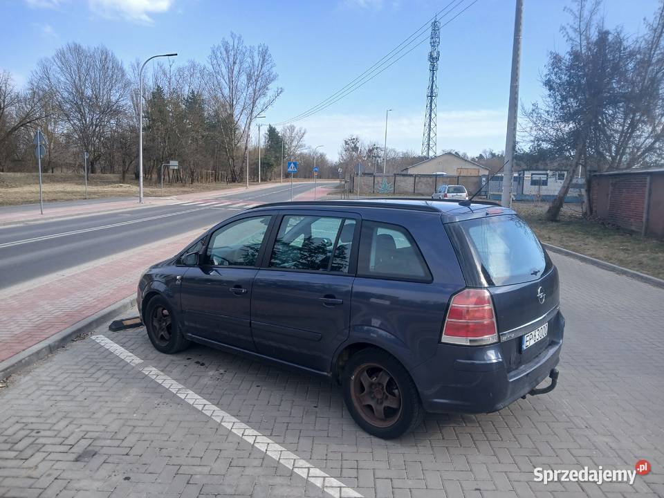 Opel Zafira B 2007 19CDTI 150 6 skrzynia Płock