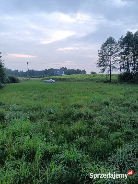 Działka budowlana 1167 m2 Tupadły gmina Wielgie