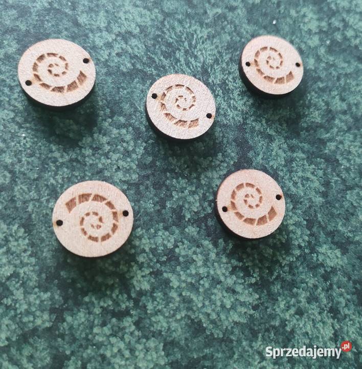 charms17 zawieszka drewno grawer 15 hand made Tczew