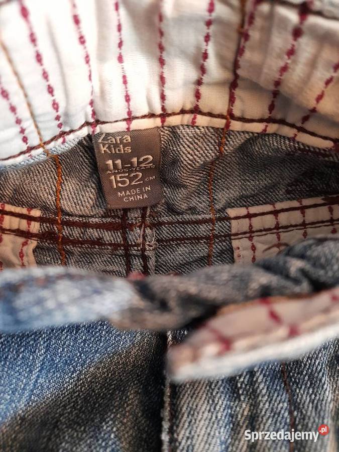 Spodenki dżinsowe 152 mazowieckie