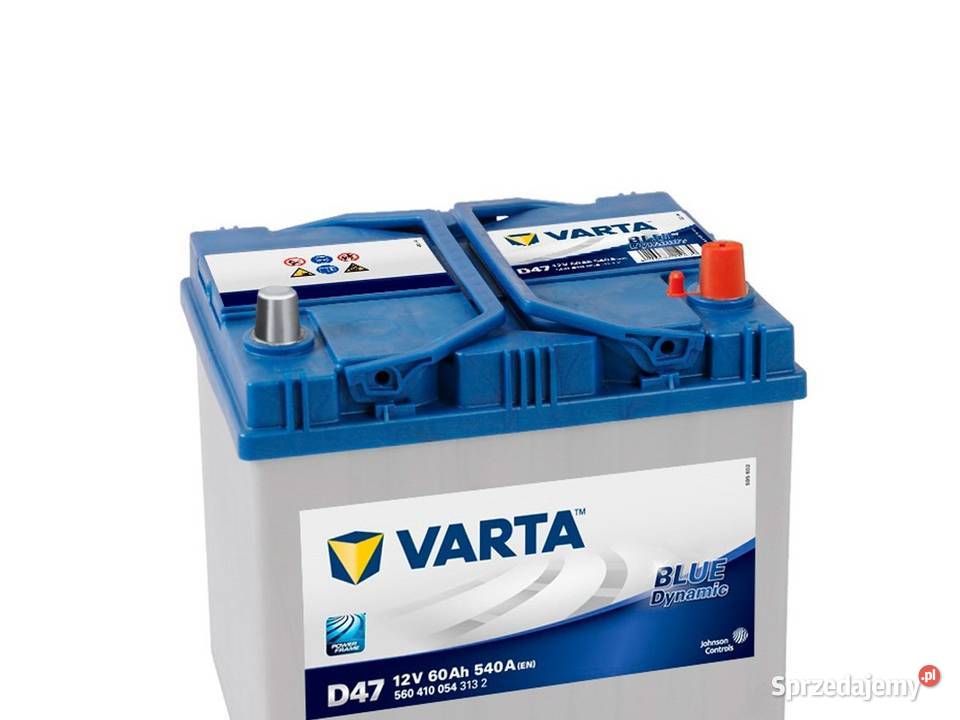 Akumulator Varta Blue D47 60Ah540A Łódź łódzkie