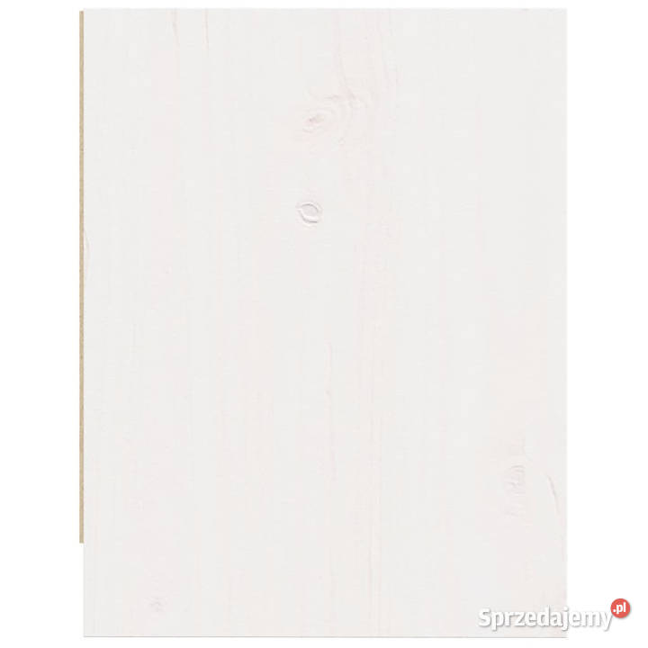 Szafki nocne 2 białe 40x305x40 lite drewno Warszawa