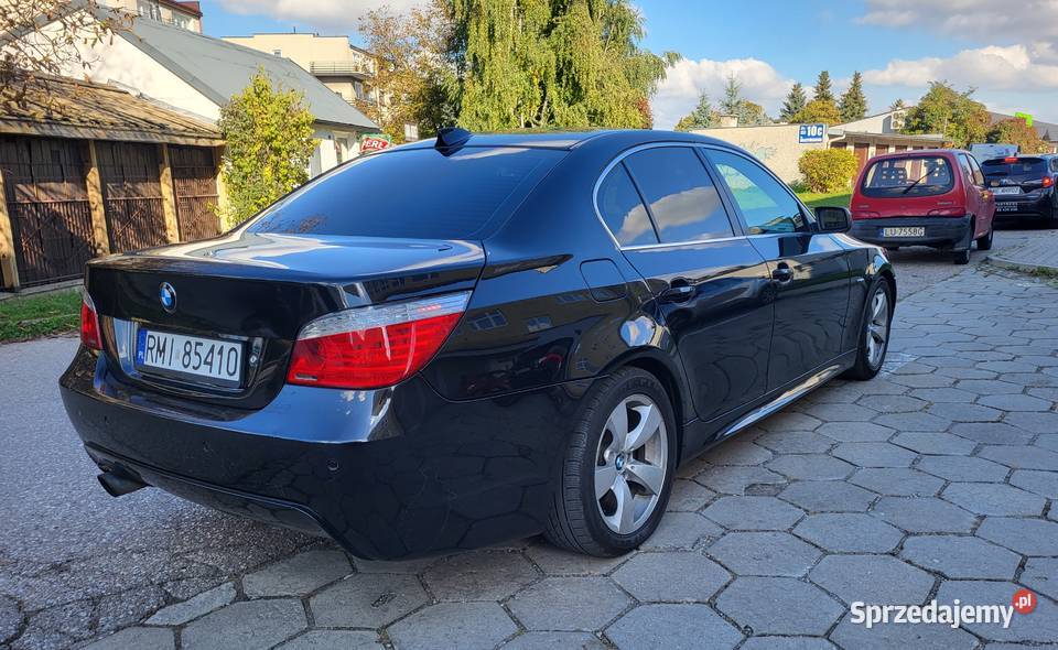 Sprzedam Bmw E60 20i Lift zewnętrzny Mpakiet Rok produkcji 2007 Seria 5 Lublin sprzedam