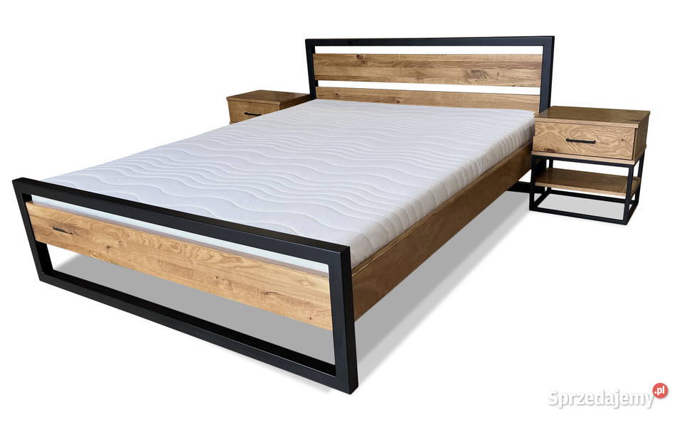 Łóżko Loftowe Industrial LOKO 140x200cmm Szczecin