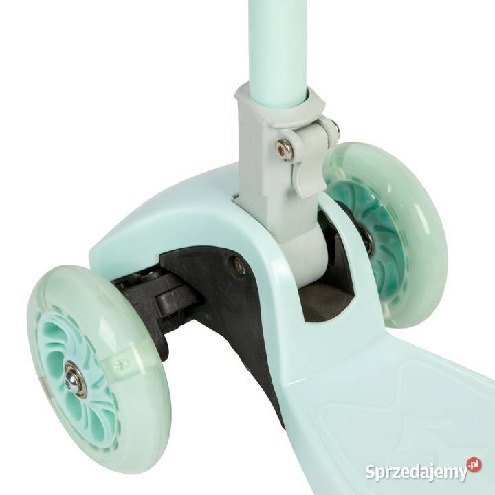 Seledynowa balansowa hulajnoga składana wielkopolskie Poznań