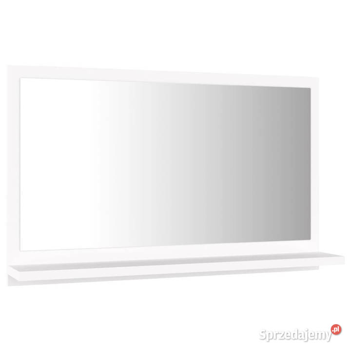 Lustro łazienkowe białe 60x105x37 WM804562 Warszawa