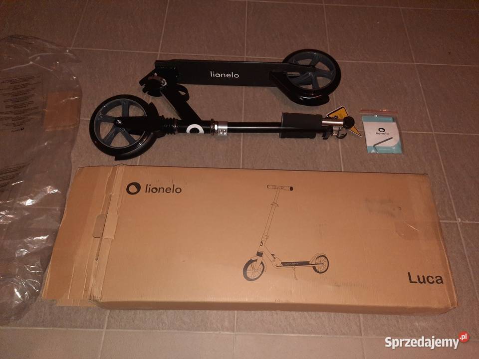 Hulajnoga Lionelo LUCA Amortyzator ShockResist lubelskie Lublin sprzedam