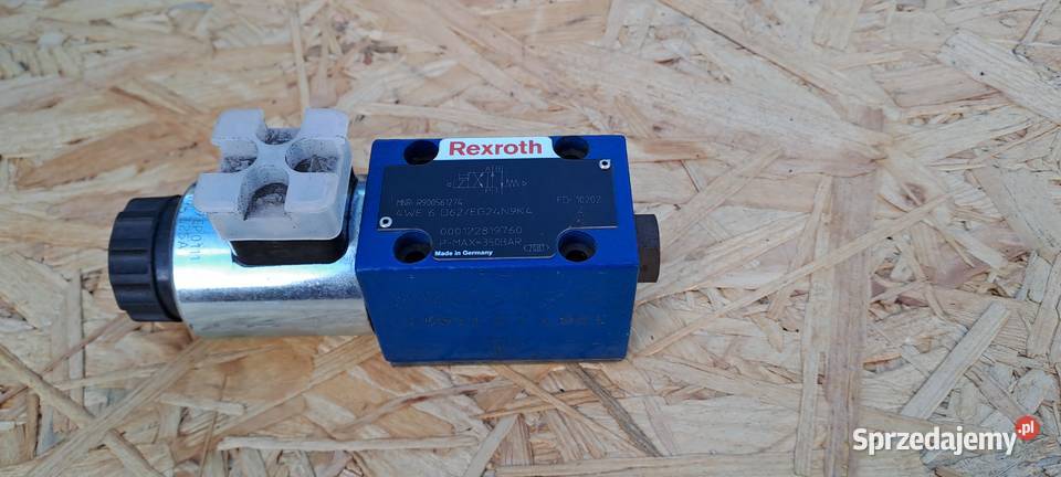 Elektrozawór Rexroth 4WE6 D62EG24N9K4 24VDC małopolskie Poznachowice Dolne