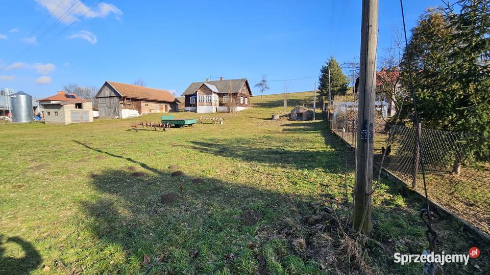 Sprzedam Działkę z zabudową podkarpackie Tarnowiec