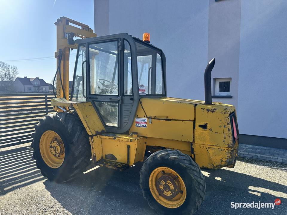 Wózek widlowy Terenowy 4x4 jcb 25t 49 m Pajęczno