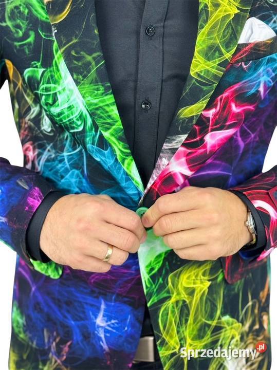 MARCO MILANO Marynarka męska C28 kolorowa dymy sprzedam