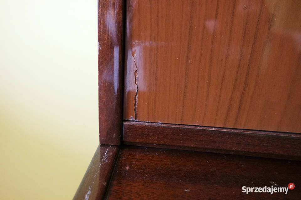 Stary kredens politura kalwaryjski antyk Toszek