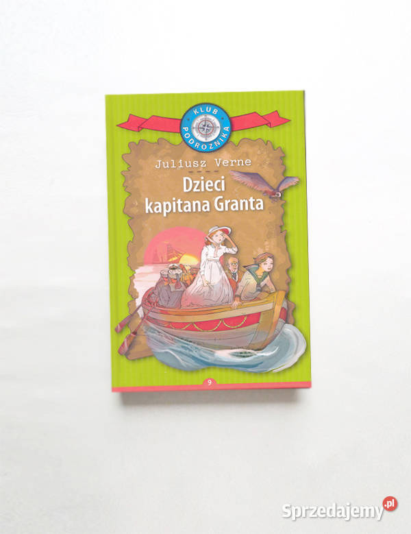 Dzieci kapitana Granta ksiazka jverne klub dla dzieci z klas IV-VI (10-12 lat)  Łódź sprzedam