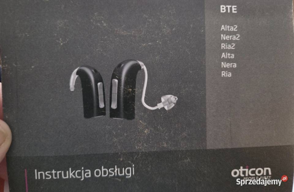 OTICON RIA BTE 13 POWER 100 APARAT SŁUCHOWY mało Elbląg sprzedam