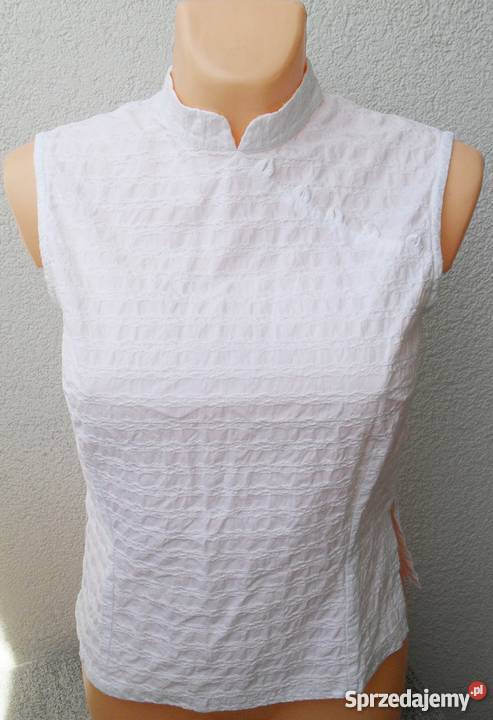 NEGHI BIAŁA BLUZKA JAPONKA R 38 Rozmiar 38(M) Łódź