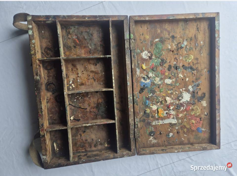 Skrzynka malarska pocz XX w