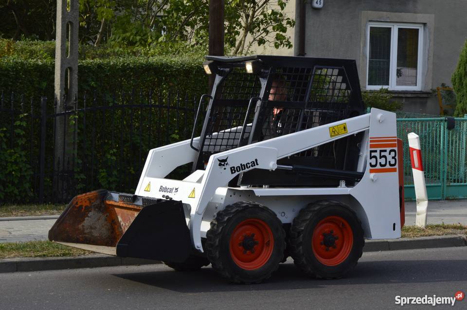 Mini Ładowarka miniładowarka BOBCAT 553 BRUTTO nie Złoczew