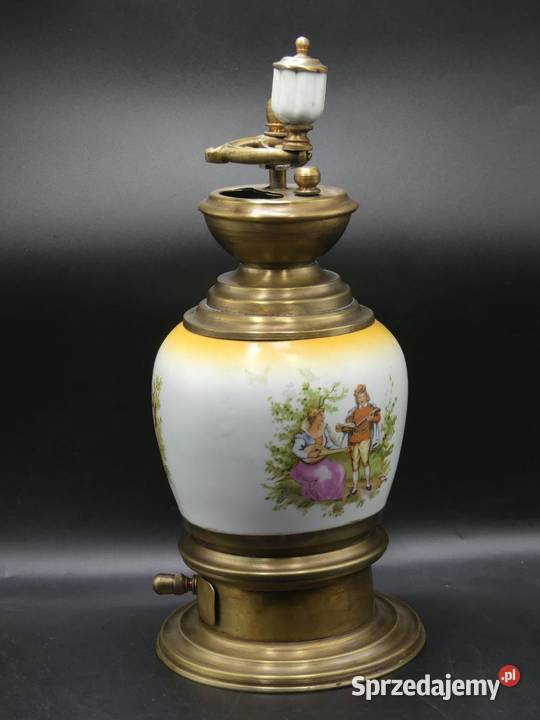 Duży niespotykany młynek do kawy sygnowany Poznań