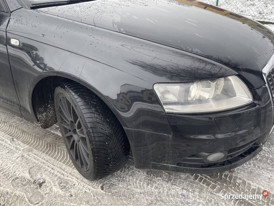 Kompletny przód S line Audi a6 c6 czarny bixenon osobowe Stare Kurowo