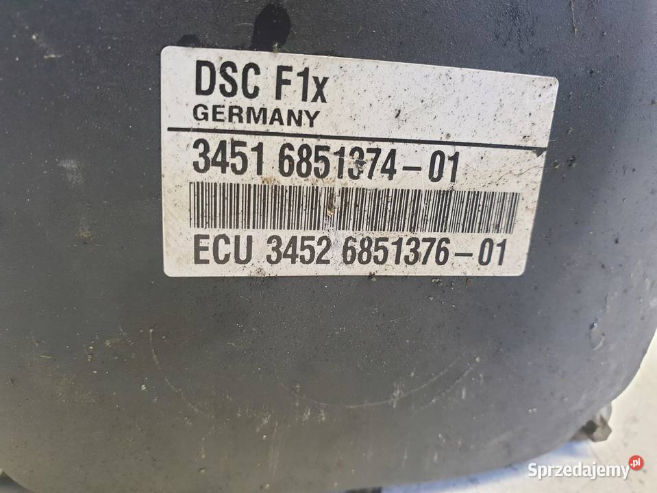 BMW F10 POMPA ABS hamulcowa 6851374 10213510 Rudka