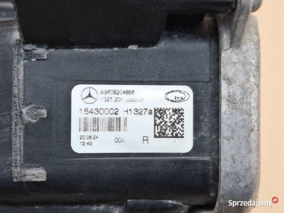 MERCEDES ACTROS MP4 HALOGEN PRAWY LED LAMPA lubuskie Bieleń