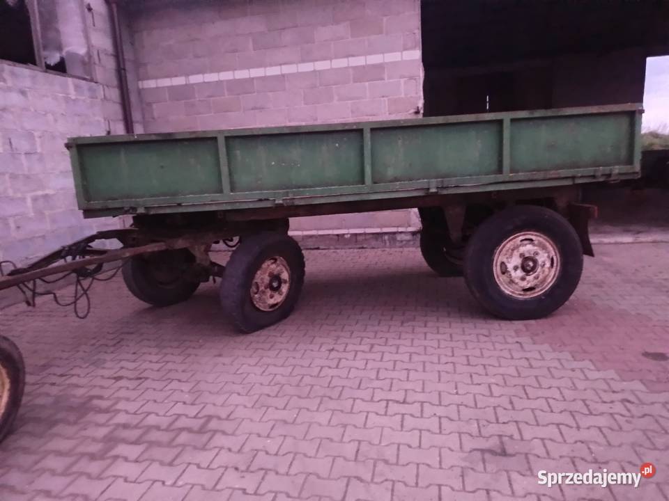 Przyczepa rolnicza wywrotka łódzkie Kutno