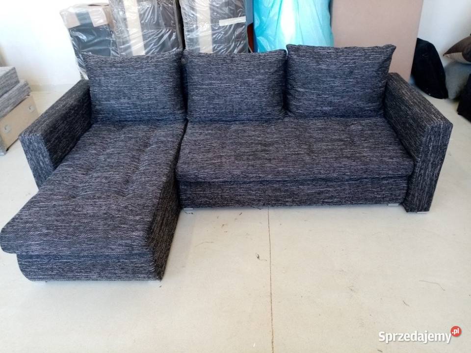 Tani narożnik 240x150 z funkcją spania Szybka Narożniki Łódź