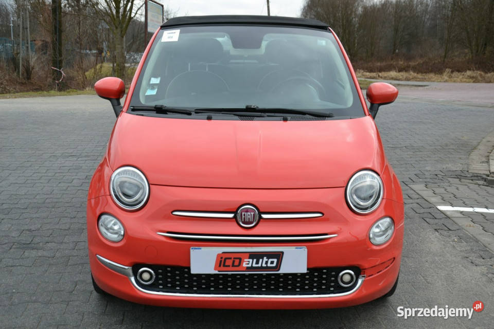 Fiat 500 12 benzyna 70climatronic virtual 2/3 sprzedam