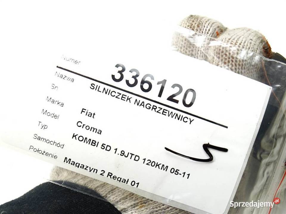 SILNICZEK NAGRZEWNICY FIAT 985100V CROMA