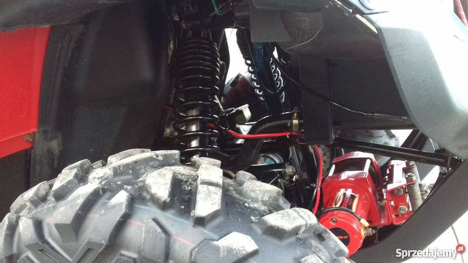 Quad KYMCO MXU 500 4x4 rozpinany mocno elektryczny starter Skawina