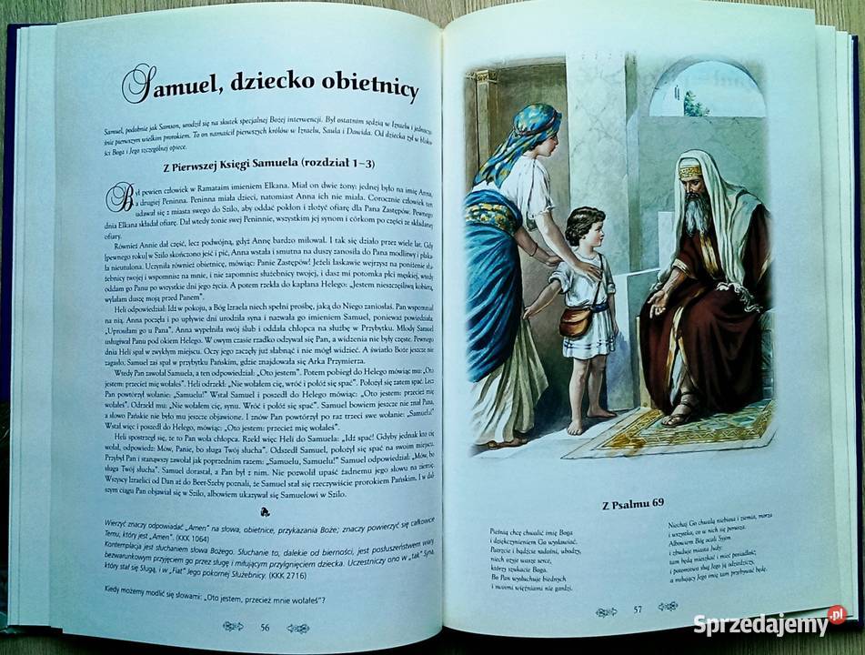 Biblia w obrazach Biskup Edward Materski Ks Książki dla dzieci Kraków