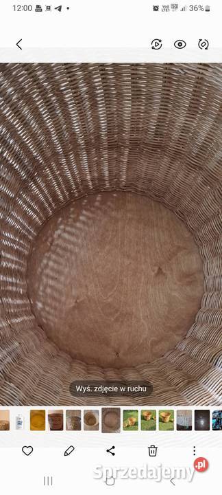 Rattanowy kosz donica Jarocin