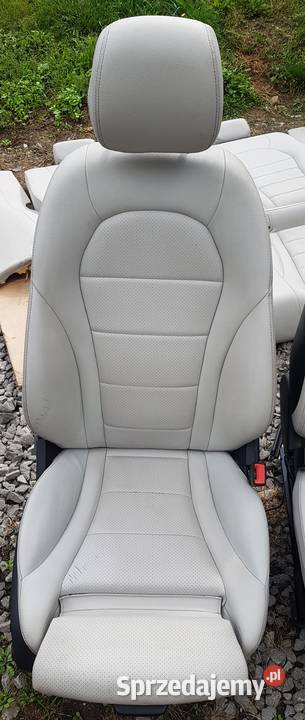 FOTEL FOTELE SKÓRA MERCEDES CKLASA W205 sedan sprzedam