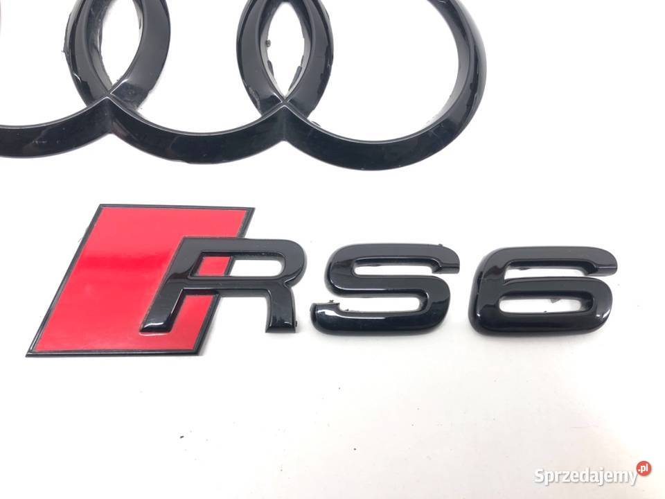 EMBLEMAT KLAPY TYŁ AUDI A6 C8 Kombi ZNACZEK LOGO