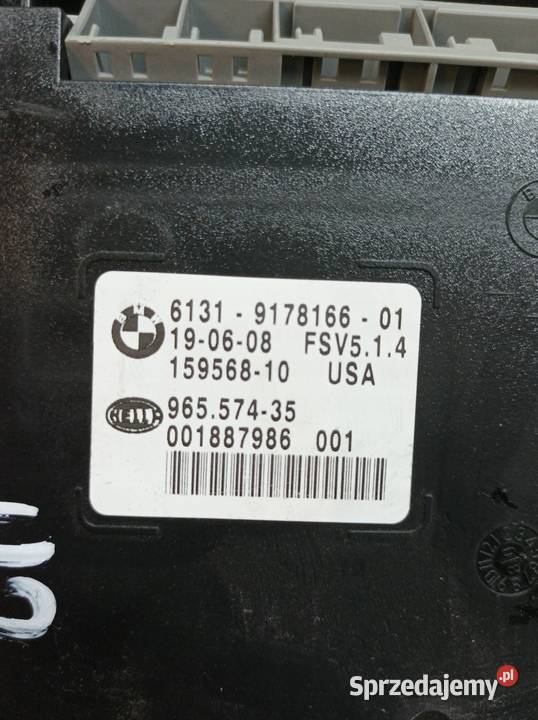 LAMPKA PODSUFITKI 9178166 Bmw X5 II 20062013 E70 sprzedam