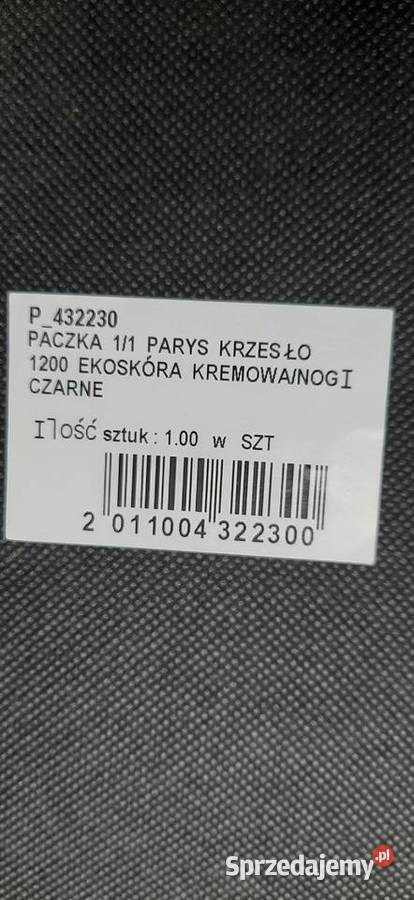 Krzesła PARYS kremowe z ekoskóry 4