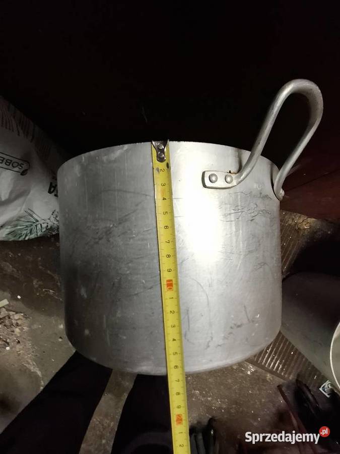 Garnki aluminiowe PRL 51030l Dom i Ogród Elbląg