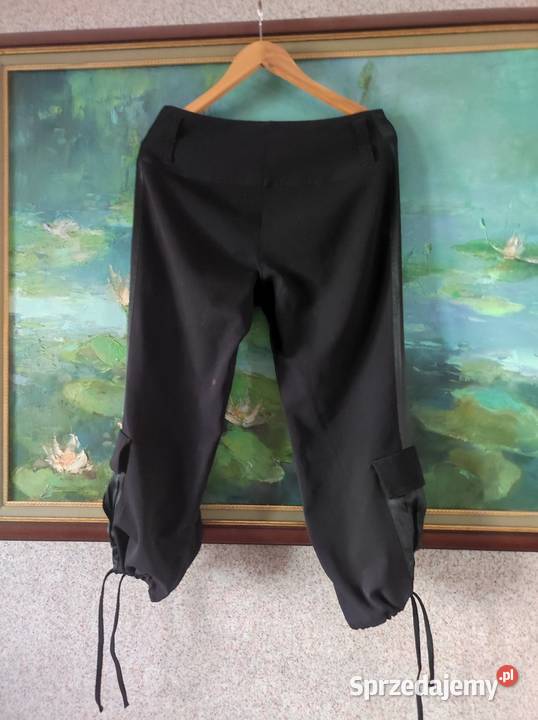 spodnie rybaczki damskie capri dzwony casual świętokrzyskie